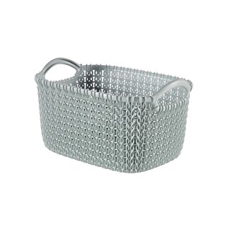 Curver Knit - Basket - Xs - 3 Liter - Misty Blue - (set of 5)