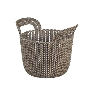 Curver Knit Basket Xs R0 3l Harvest Brown 23x19x19cm (set of 5)