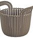 Curver Knit Basket Xs R0 3l Harvest Brown23x19x19cm (set of 5)