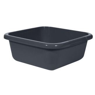 Curver Lavabo carré 10l anthracite 35x35xh12cm (lot de 5)