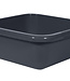 Curver Washbasin Square 10l Anthracite 35x35xh12cm (set of 5)