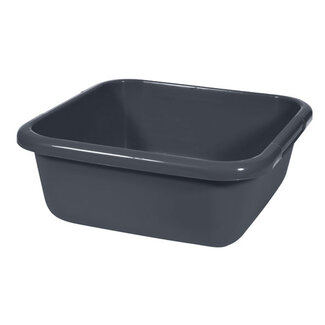 Curver Washbasin - 15L - Anthracite - 39x39xh15cm - Plastic - (set of 5)