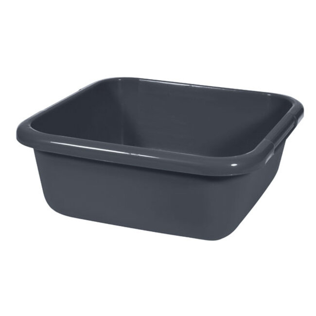 Curver Lavabo - 15L - Anthracite - 39x39xh15cm - Plastique - (lot de 5)