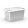 Curver Bi-Box - Boîte de rangement S Blanc 11l 36.5x26xh19cm - (Lot de 4)