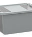 Curver Bi-Box - Boîte de rangement - S - Gris - 11L - (Lot de 4)