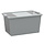 Curver Bi-Box - Aufbewahrungsbox L Grau 40l 58x35,2xh44,5cm - (4er-Set)