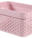 Curver Infinity-Dots - Boîte - 4.5L - Rose - 26x17.5xh12.3cm - (lot de 5)