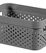 Curver Infinity Recycled Box 4,5l Dots Grey26x17,5xh12,3cm (set of 5)
