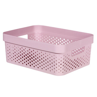 Curver Infinity - Recycled - Box - 11L - Pink - Plastic - (set of 6)