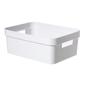 Curver Infinity Recycled Box 11l White35.6x26.6xh13.6cm (set of 6)