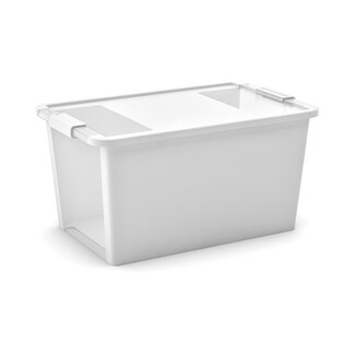 Curver Bi-Box - Aufbewahrungsbox - L - Weiß - 40L - 58x35,2xh44,5cm - (4er-Set)