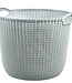 Curver Knit - Basket - L - 30L - Misty Blue - Plastic - (set of 4)