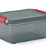 Curver K Latch Storage Box S Grey 14l39x29xh18cm