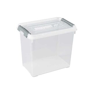 Curver Handy Plus - Aufbewahrungsbox - 9 Liter - Transparent - (4er-Set)