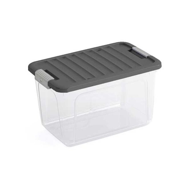 Curver W-box - Storage box - S - Gray Lid - (set of 4)