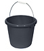 Curver Bucket - 10L - Anthracite - D30xh26cm - Plastic - (set of 5)
