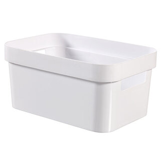 Curver Infinity-Recycled - Storage box - 4.5L - White - 26x17.5xh12.3cm - (set of 5).