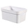 Curver Infinity-Recycled - Aufbewahrungsbox - 4,5L - Weiß - 26x17,5xh12,3cm - (5er-Set)