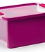 Curver Bi-box -Opbergbox - S - Violet - 11 Liter - 36,5x26xh19cm - (set van 7)