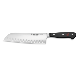 Wusthof Classic Santoku mit Hohlkante 17 cm