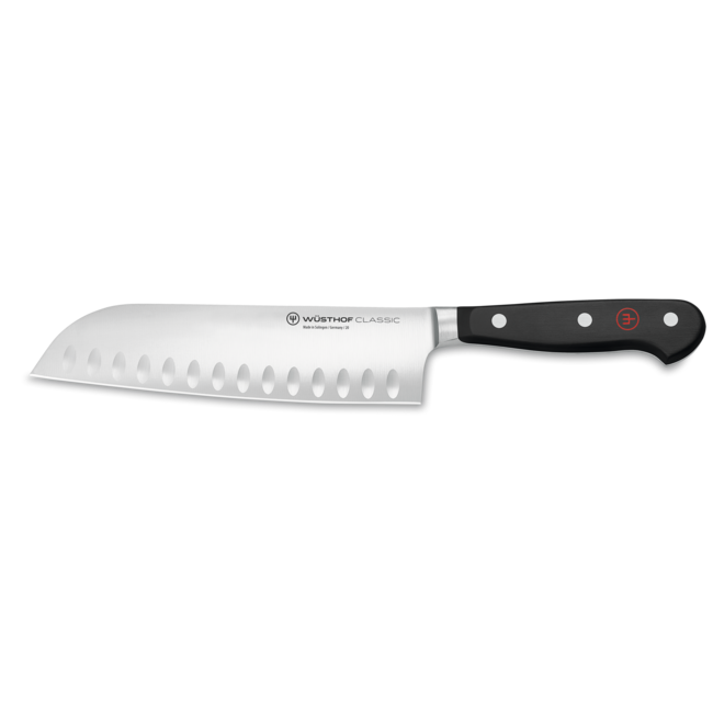 Wusthof Classic Santoku avec bord creux 17 cm