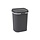 Curver Mistral - Poubelle - 25 Litres - Anthracite - (lot de 2)