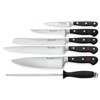 Wusthof "Classic"-6-piece Chef's Knife Set