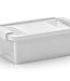 Curver Bi-box Box De Rangement Xs Blanc3l 26,5x16xh10cm (lot de 5)