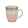 C&T Larissa Pink Mugs 36cl Set of 6