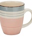 C&T Mugs Larissa Rose 36cl Lot de 6