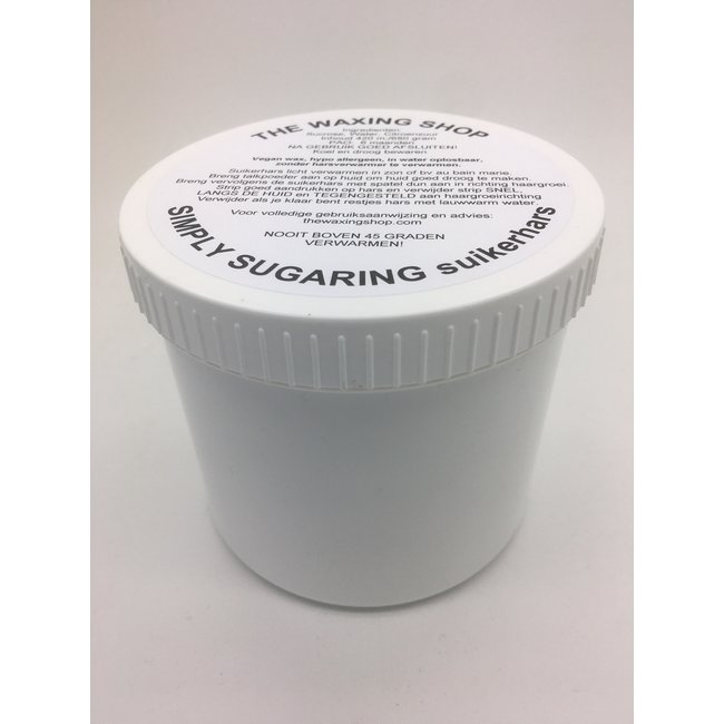 Startset met Simply Sugaring Suikerhars in plastic pot 420 ml