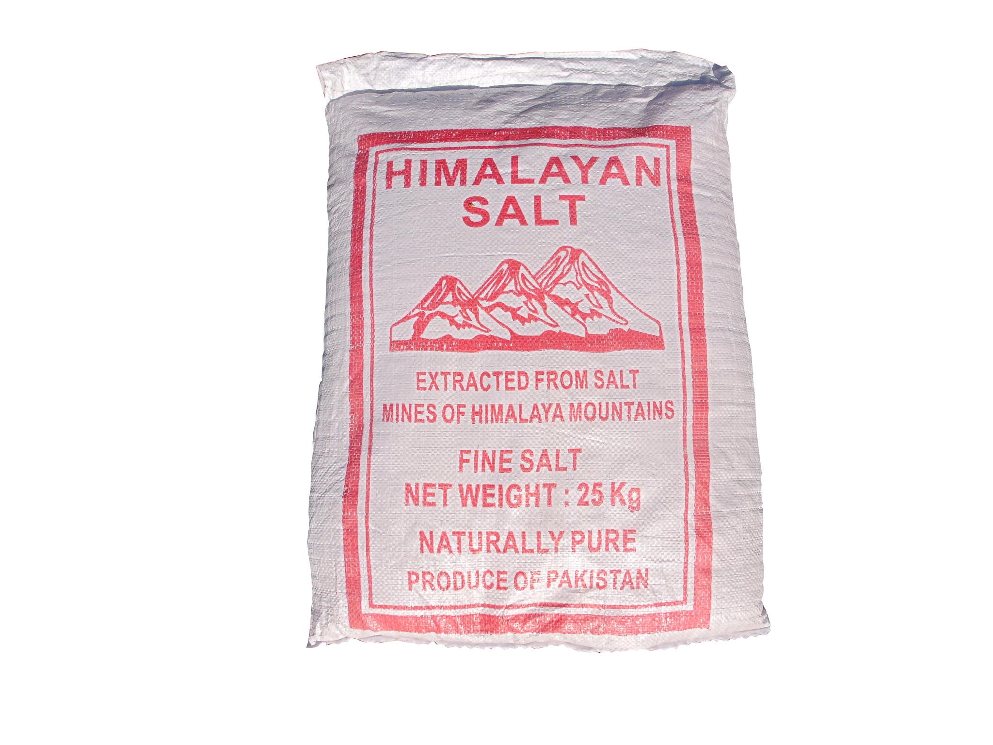 Pink Himalayan salt fine 25kg