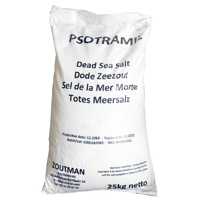 Dead Sea Salt 25kg NATURAL BIO STORE