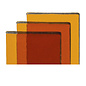 Bullseye glass 1857-065 Billet - Red Amber Tint
