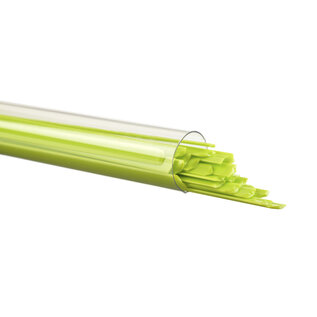 Bullseye glass 0126-401 Spring Green Opal Ribbons