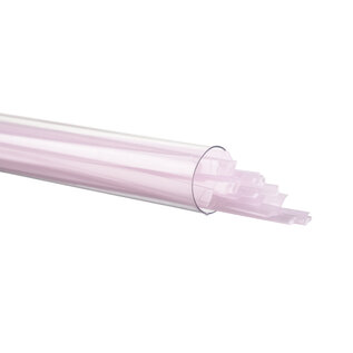 Bullseye glass 0421-401 petal pink opal Ribbons