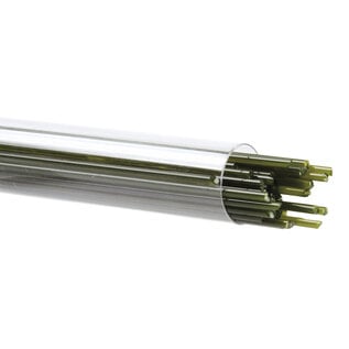 Bullseye glass 0241 2mm moss green stringers