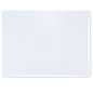 Bullseye glass 1019-030  red reactive clear 3 mm