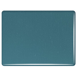 Bullseye glass 1176-030  Peacock Blue 3 mm