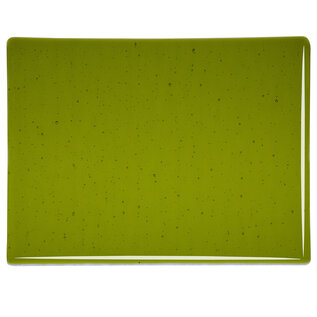 Bullseye glass 1226-030  lily pad green 3 mm