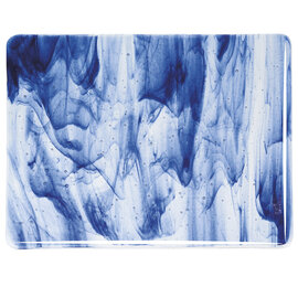 Bullseye glass 2140-030  Aventurine Blue 3 mm