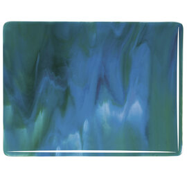 Bullseye glass 3045-030 Azure Blue Opal, Jade Green Opal, Neo-Lavender 3mm