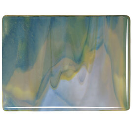 3501-030 White Opal, Deep Forest Green, Caramel Opal 3 mm