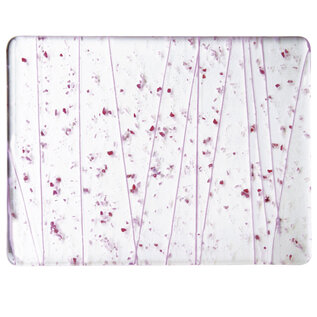 Bullseye glass 4215-000 pink&grandberry frit/pink stream 3 mm
