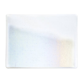 Bullseye glass 1015-031 Clear, Silver to Gold, Dbl-Rol, Irid, Rbow 3 mm