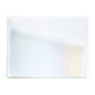 Bullseye glass 1015-031 Clear, Silver to Gold, Dbl-Rol, Irid, Rbow 3 mm