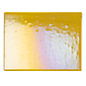 Bullseye glass 1138-031 Dark amber transp irid rainbow 3 mm