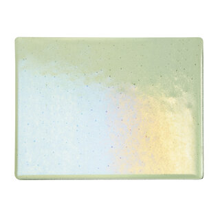 Bullseye glass 1217-031 Leaf green irid rainbow 3 mm