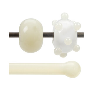 Bullseye glass 0420-576 Rod - cream
