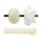 Bullseye glass 0420-576 Rod - cream